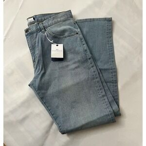 NEW Peter Manning Jeans Mens  Skinny Fit Denim Stretch Mid Wash 33/29